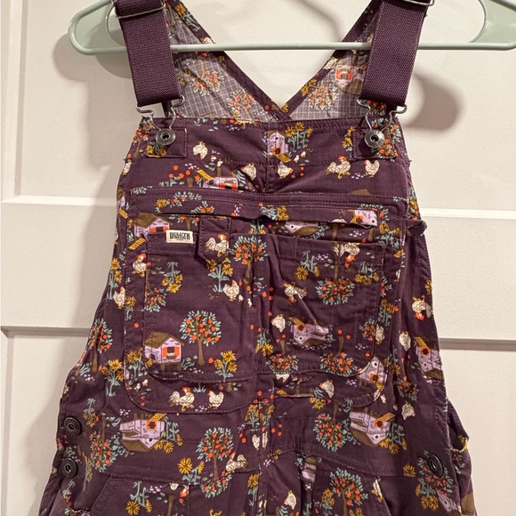 Duluth Trading Co Purple Floral Overalls - Picture 8 of 8